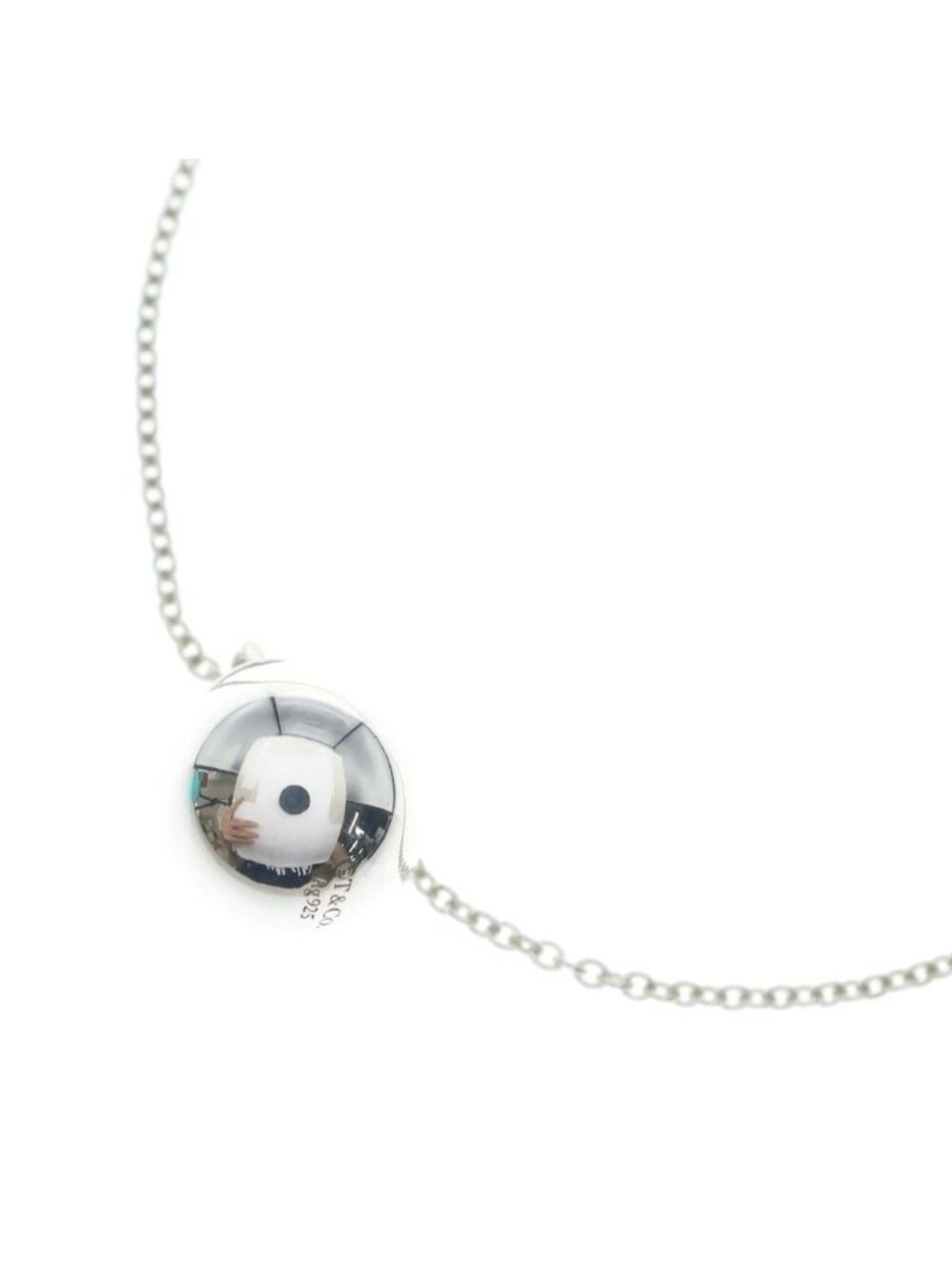 Tiffany & Co HardWear Ball Necklace 925 Sterling Silver